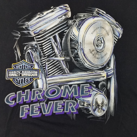Harley-Davidson Other - Harley Davidson Chrome Fever 1994 Stratman Shirt